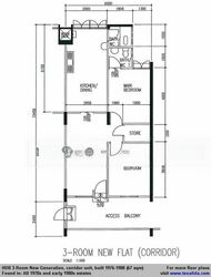 Blk 304 Clementi Avenue 4 (Clementi), HDB 3 Rooms #460188071